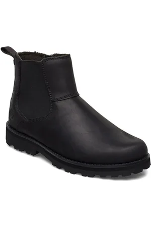 Timberland Mid Chelsea Boot Snørestøvletter Støvletter Black