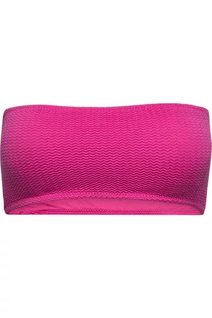 Seafolly Seadive Tube Top Swimwear Bikinis Bikini Tops Bandeau Bikinitops Pink