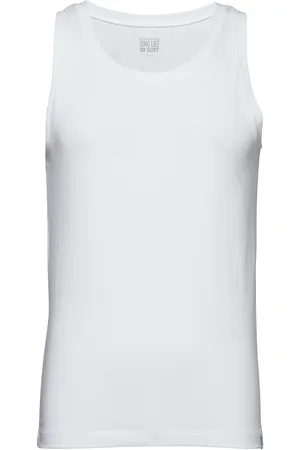 Schiesser Singlet Tops T-shirts Sleeveless White