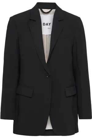 DAY Birger et Mikkelsen Elton - Classic Gabardine Blazers Single Breasted Blazers Black
