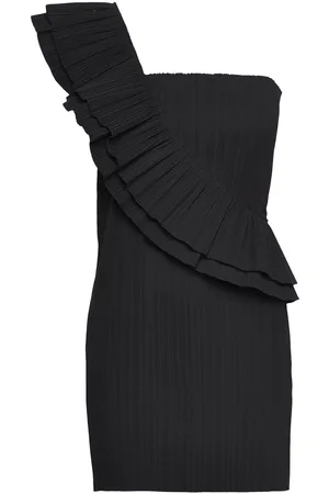 Mads Norgaard Paper Pleat Boxberg Dress Kort Kjole Black