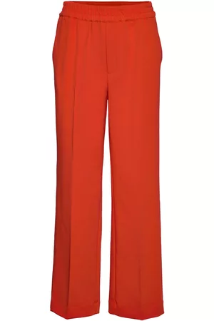 mbyM Phillipa Press-M Bottoms Trousers Wide Leg Orange