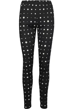 Mads Norgaard Pollux Ulzen Leggings Aop Bottoms Leggings Black