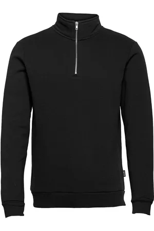 Only & Sons Onsceres Half Zip Sweat Noos Tops Sweat-shirts & Hoodies Sweat-shirts Black