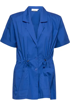 Karen by Simonsen Daxikb Ss Blazer Blazers Sleeveless Blazers Blue