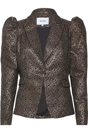 Minus Gabrianna Blazer Blazers Single Breasted Blazers Brun