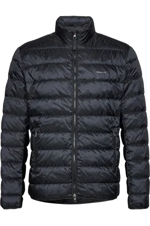 GANT Light Down Jacket Fôret Jakke Black
