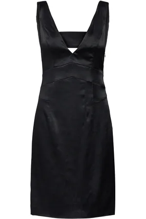 Ivy & Oak Long Mini Length Strap Dress Kort Kjole Black