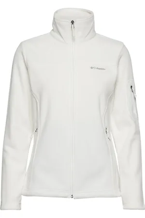 Columbia Fast Trek Ii Jacket Sport Sweat-shirts & Hoodies Fleeces & Midlayers White