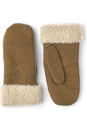 Hestra Sheepskin Accessories Gloves Thumb Gloves Brown