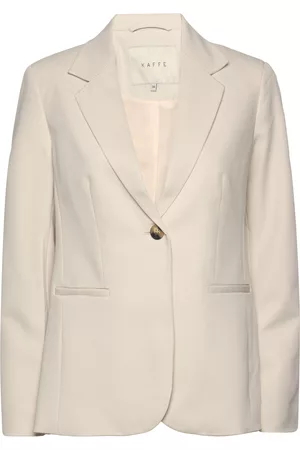 Kaffe Kasakura Blazer Blazers Single Breasted Blazers Cream