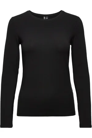 Pieces® Pcsirene Ls Tee Jrs Noos Topp Black