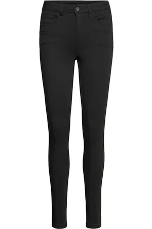 VILA Vistay Rwsk Jeans - Noos Bottoms Jeans Skinny Black