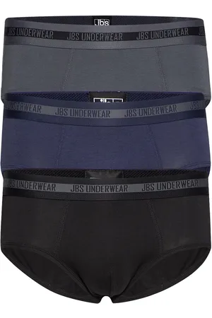 JBS 3-Pack Brief Bamboo Underbukser Y-frontunderbukser Multi/patterned