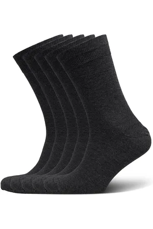 Dovre Sock Cotton 5-Pack Underwear Socks Regular Socks Black