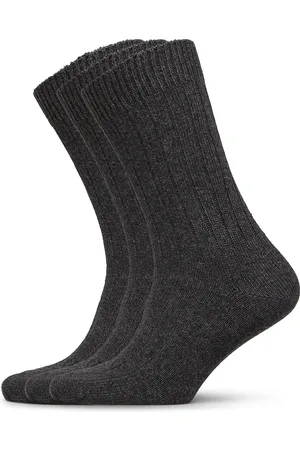 Amanda Christensen Supreme Sock 3-Pack Underwear Socks Regular Socks Grey