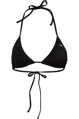 PUMA Women Triangle Top 1P Sport Bikinis Bikini Tops Triangle Bikinitops Black