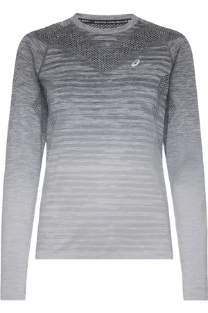 Asics Seamless Ls Top Sport T-shirts & Tops Long-sleeved Grey