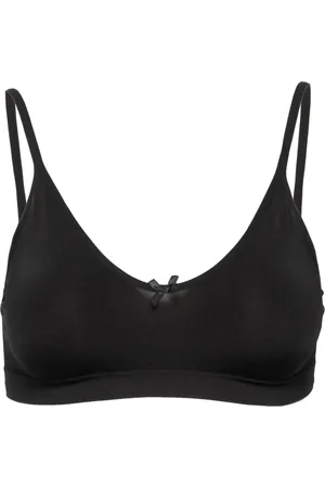 Abecita Little Wonder Seamless Top Lingerie Bras & Tops Soft Bras Tank Top Bras Black