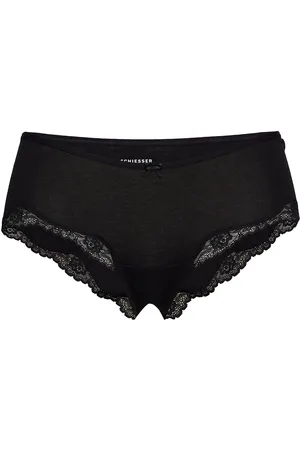 Schiesser Bikini-Hipster Hipstertruse Undertøy Black