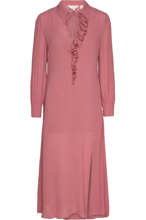 Ted Baker Faithiy Knelang Kjole Pink