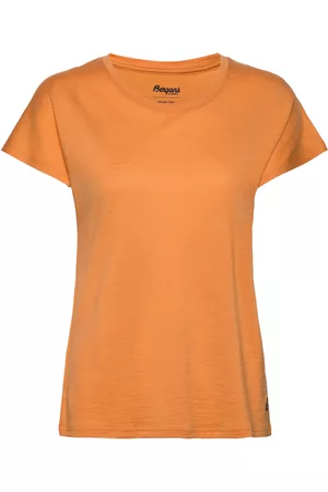 Bergans Urban Wool W Tee T-shirts & Tops Short-sleeved Oransje