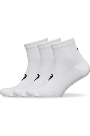 Asics 3Ppk Quarter Sport Socks Regular Socks White