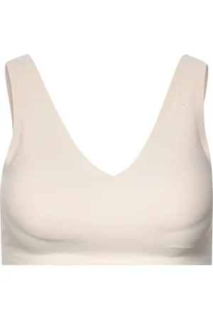 Dorina Airlite/Eco Bralette Lingerie Bras & Tops Soft Bras Tank Top Bras White