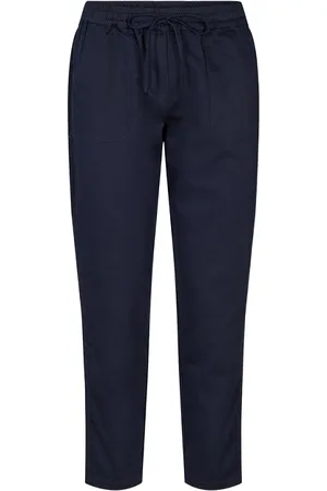 soyaconcept Sc-Akila Bottoms Trousers Joggers Blue