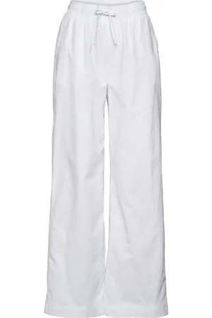 mbyM Grasielle-M Bottoms Trousers Wide Leg White