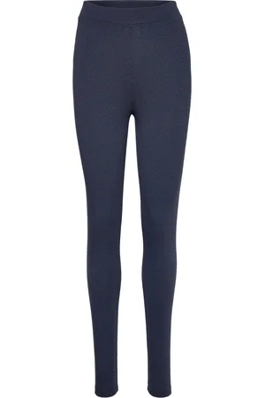 Basicapparel Elba Leggings Gots Bottoms Leggings Navy