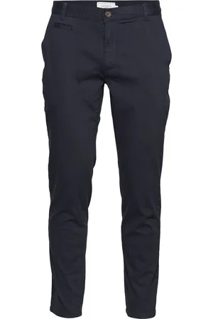 Les Deux Pascal Chino Pants Bottoms Trousers Chinos Navy