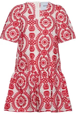 Minus Dame Sommerkjoler - Musia Short Dress 4 Dresses Summer Dresses Rød
