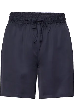 GANT D1. Satin Pull On Shorts Bottoms Shorts Casual Shorts Navy