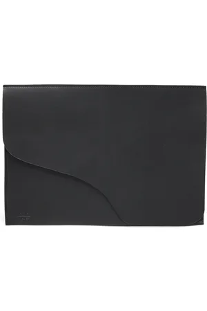 ATP Atelier Sardegna Media Black Vacchetta Designers Clutches Black