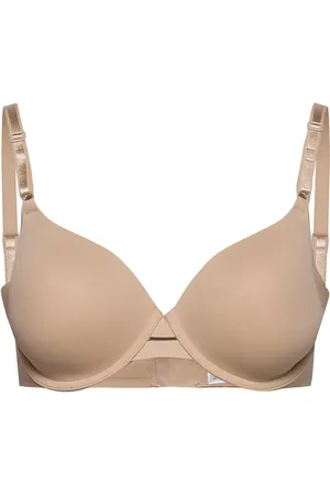 Calvin Klein Lightly Lined Fc Lingerie Bras & Tops T-shirt Bras Beige
