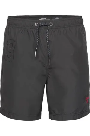 Superdry Vintage Polo Swimshort Badeshorts Black