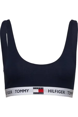 Tommy Hilfiger Bralette Lingerie Bras & Tops Soft Bras Tank Top Bras Blue