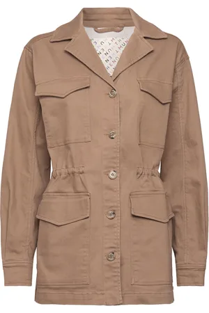 Munthe Gomasi Outerwear Jackets Light-summer Jacket Brown