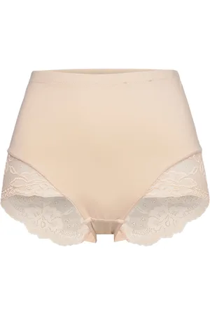 Dorina Brigitte/Eco Shaping_Brief Lingerie Panties High Waisted Panties Beige