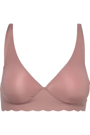 Sloggi Zero Microfibre 2.0 Soft Bra Lingerie Bras & Tops Soft Bras Non Wired Bras Pink