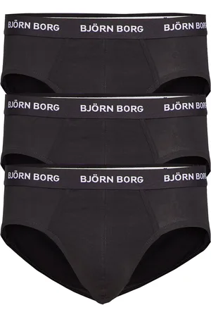 Björn Borg Essential Brief 3P Underbukser Y-frontunderbukser Black