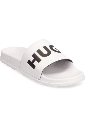 HUGO BOSS Match_It_Slid_Rblg_N Designers Summer Shoes Sandals Pool Sliders White