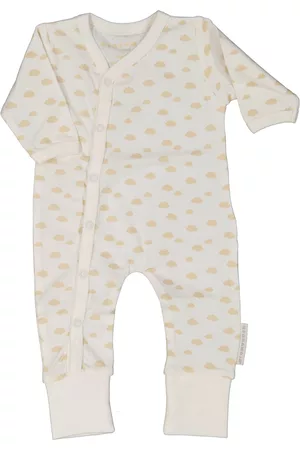 Geggamoja Premature Bamboo Suit Langermet Bodysuit Beige