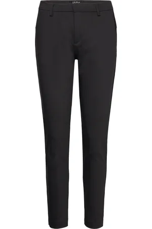 Ivy Copenhagen Ivy-Alice Mw Pant Noos Bottoms Trousers Slim Fit Trousers Black