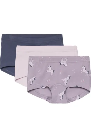 NAME IT Nmftights 3P Lavender Aura Unicorn Noos Night & Underwear Underwear Panties Purple