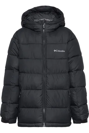 Columbia Pike Lake Ii Hooded Jacket Sport Jackets & Coats Puffer & Padded Black