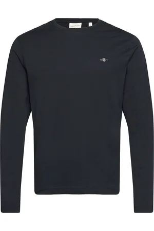 GANT Reg Shield Ls T-Shirt Tops T-shirts Long-sleeved Multi/patterned