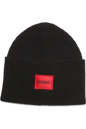 HUGO BOSS Xaff 6 Accessories Headwear Beanies Black