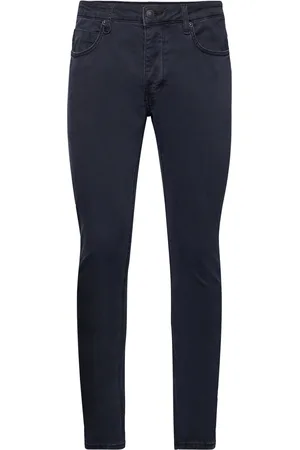 NEUW Lou Slim Twill Navy Bottoms Jeans Slim Navy